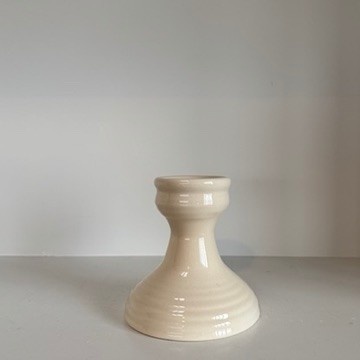 Bauer Classic Ivory Candlestick Taper Holder 4"