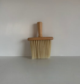 Chunky Wood Paintbrush Style Cleaning Brush - 6in