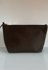 Cotton Canvas Olive Green Pouch