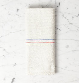 German Large Cleaning Cloth - Red and Blue Stripes