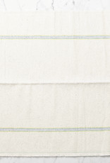 German Small Cleaning Cloth - Blue and Yellow Stripes