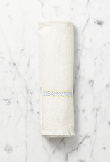 German Small Cleaning Cloth - Blue and Yellow Stripes