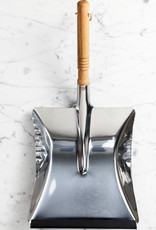 German Stainless Steel Dust Pan with Beechwood Handle