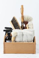 German Stainless Steel Dust Pan with Beechwood Handle