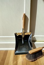 German Stainless Steel Dust Pan with Beechwood Handle