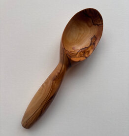 Hand-Carved Olivewood Ice Cream Scoop