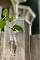 Handblown Mexican Recycled Glass Wall Vase - 5"