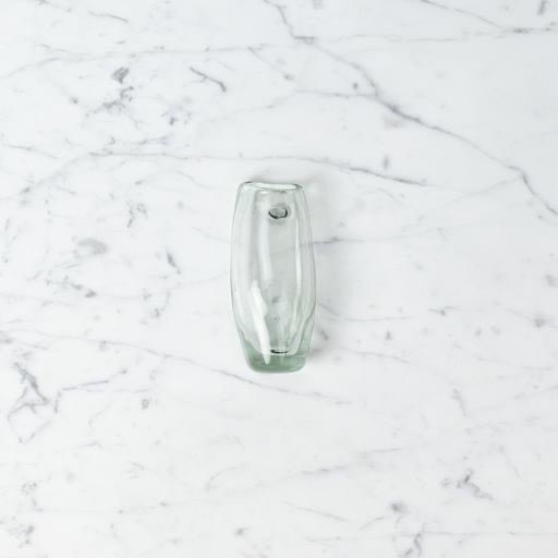 Handblown Mexican Recycled Glass Wall Vase - 5"