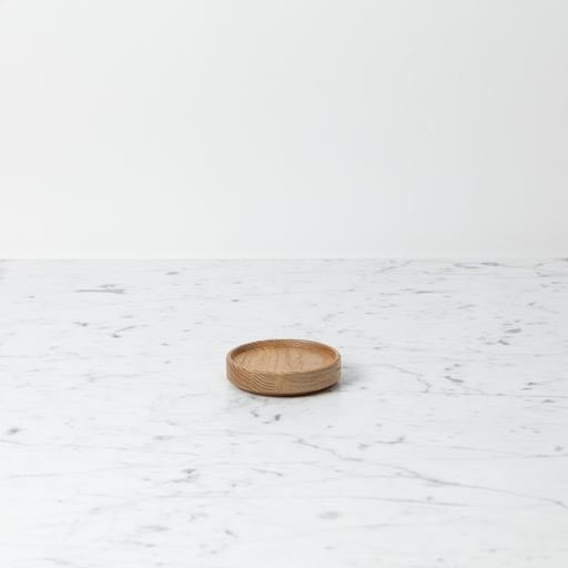 Hasami Hasami Ash Wood Round Tray - 3.3/8" x 7/8"-XXS HP022