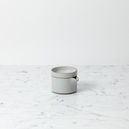 Hasami Hasami Porcelain Plate - Grey -3.3/8" x 7/8" HPM001