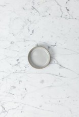 Hasami Hasami Porcelain Plate - Grey -3.3/8" x 7/8" HPM001