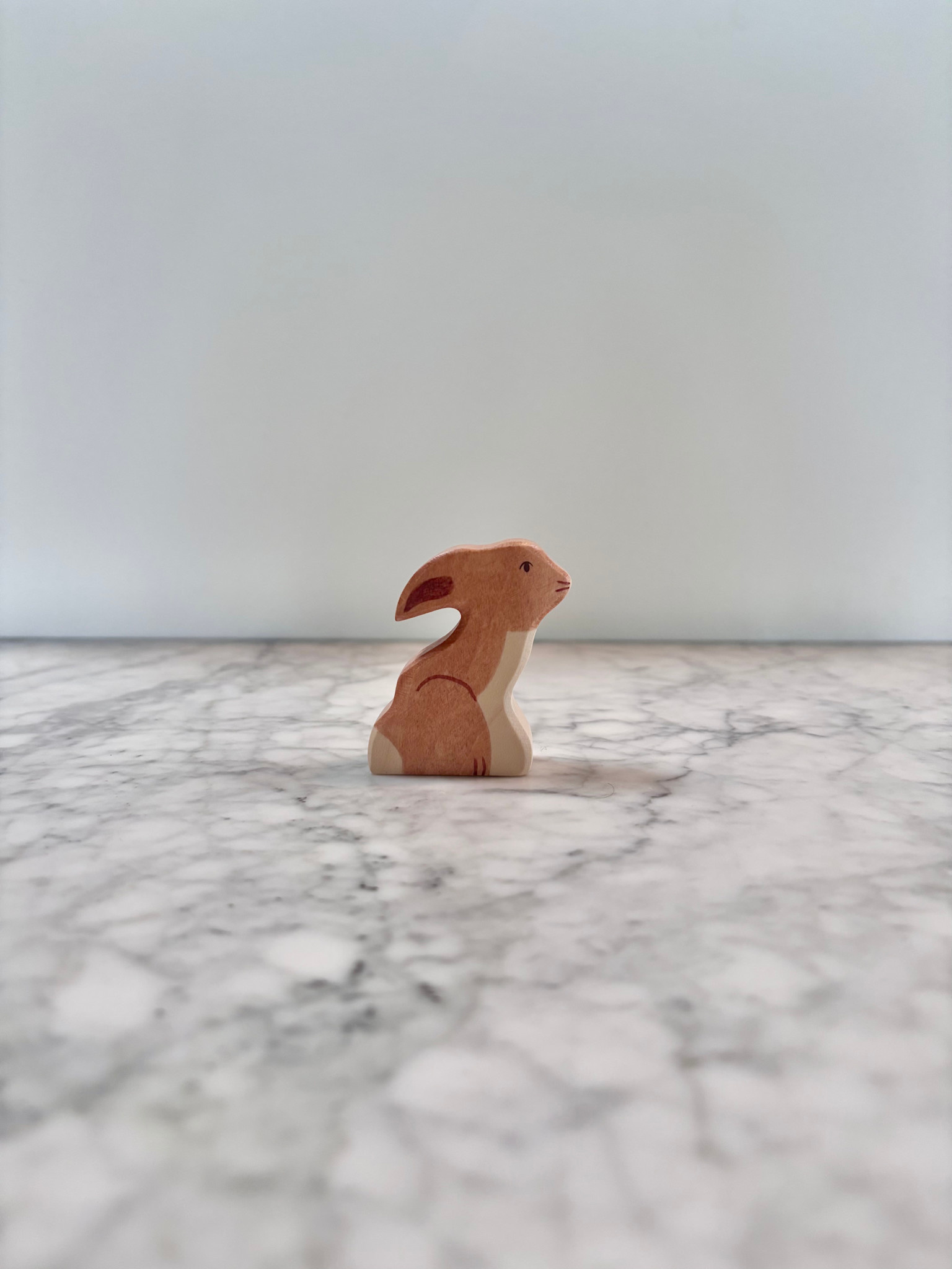 Holztiger Docile Seated Bunny Rabbit