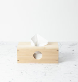 Japanese Hinoki Tissue Box - Long