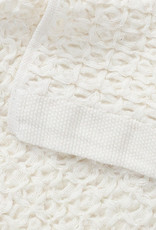 Japanese Linen Cotton Lattice Waffle Towels Ivory