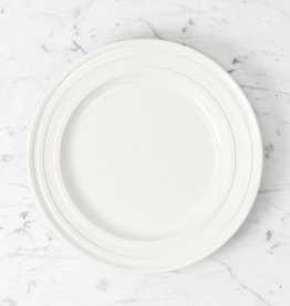 John Julian John Julian Porcelain Impressed Line Dinner Plate - 10.5"