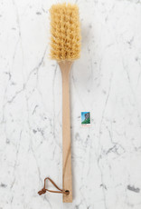 Jumbo Utility Scrubbing Brush - Stiff Tampico Bristles - 18"