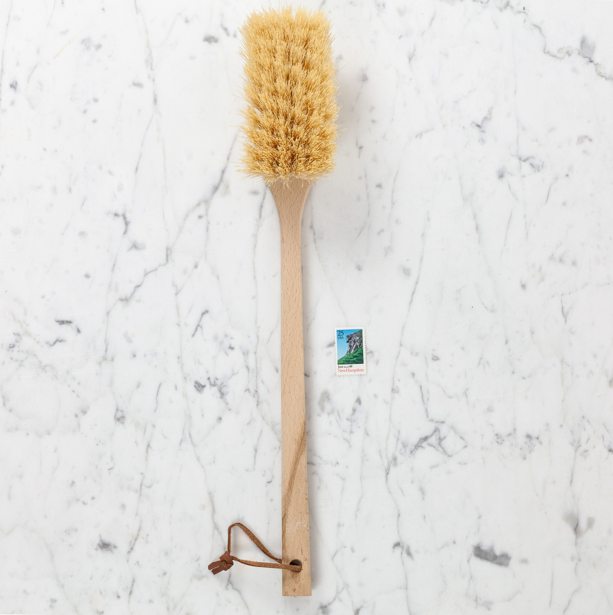 Jumbo Utility Scrubbing Brush - Stiff Tampico Bristles - 18"