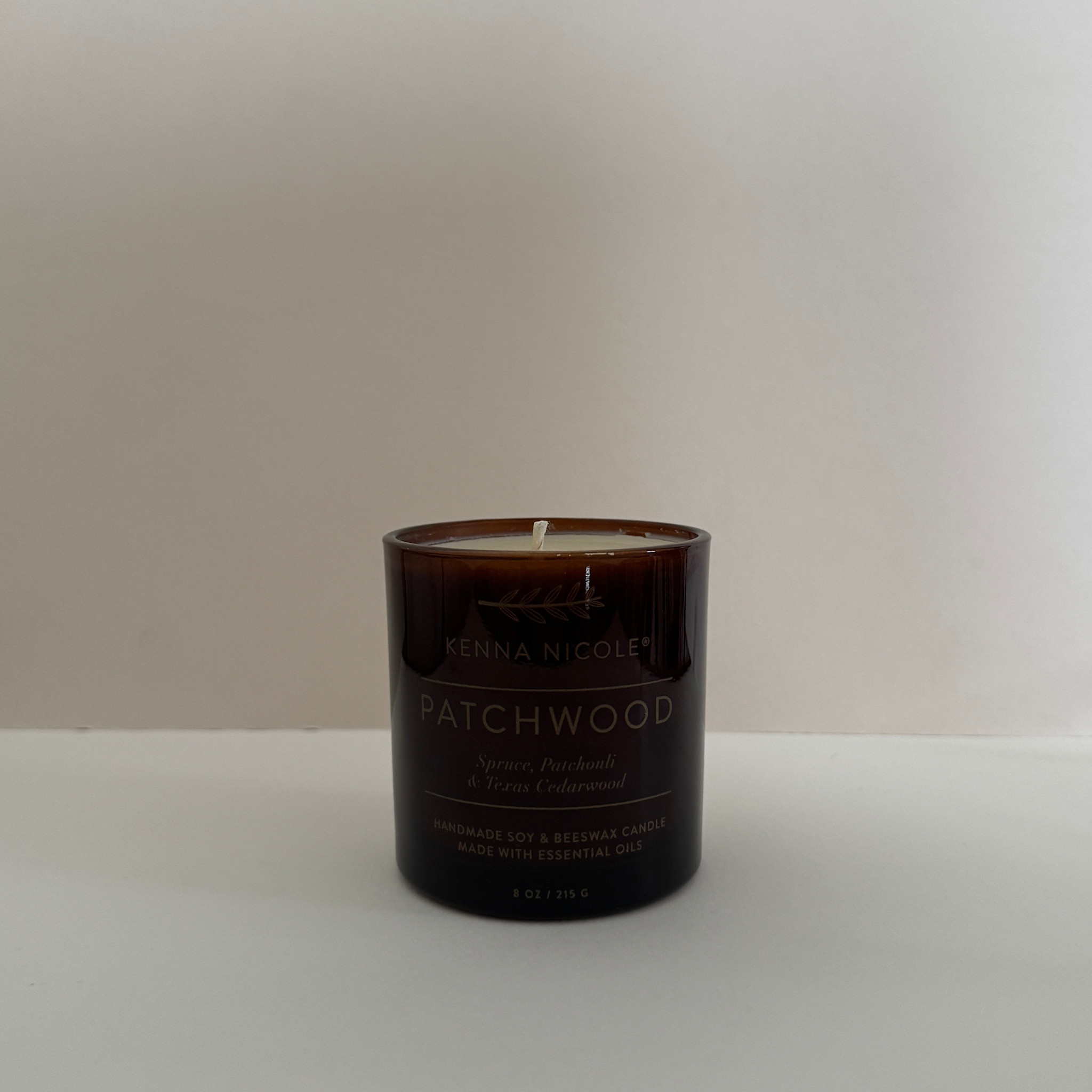Kenna Nicole Kenna Nicole Patchwood Candle -Spruce, Patchouli + Cedarwood