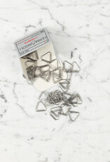 Leone Dell’Era Italian Fermangoli Stainless Steel Corner Paper Clips