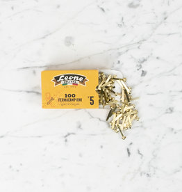 Leone Dell’Era Leone Brass Paper Fasteners - 100 Count - Size 5