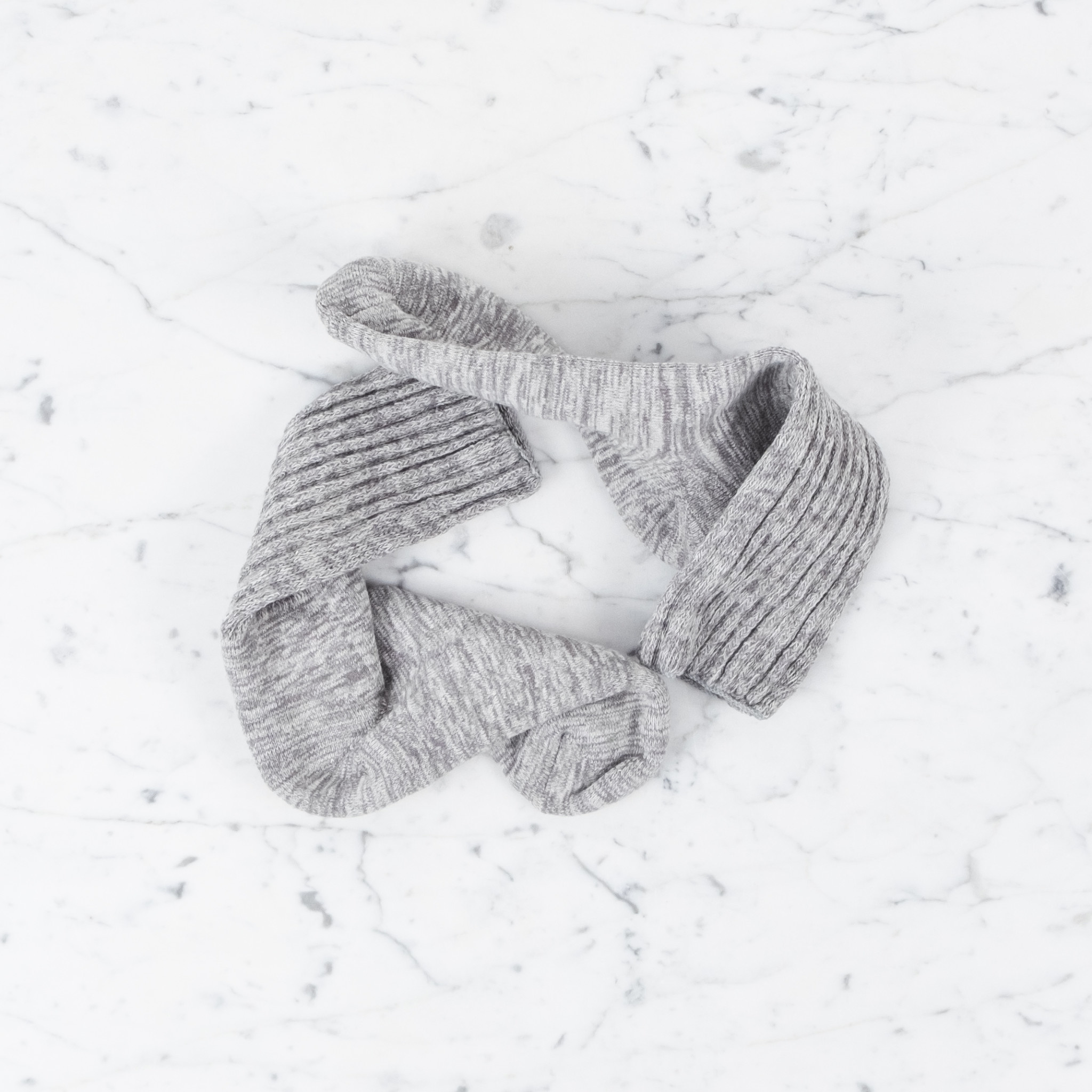 Mekke Socks - Heather Grey - Medium