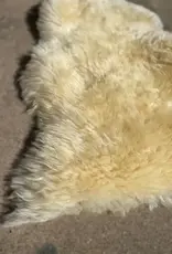 Natural White Rustic Sheepskin