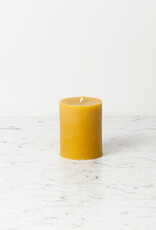 Old Mill Candles Beeswax Pillar Candle - 3.75" Small
