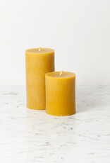 Old Mill Candles Beeswax Pillar Candle - 3.75" Small