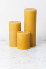 Old Mill Candles Beeswax Pillar Candle - 8" Jumbo