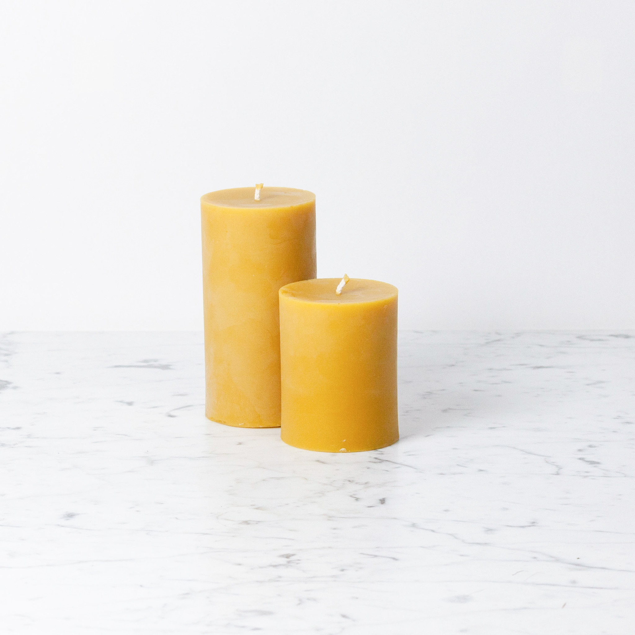 Old Mill Candles Beeswax Pillar Candle - 8" Jumbo