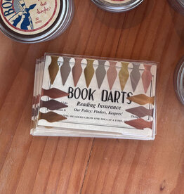 Pack of Book Darts Page Markers - Mixed Metals 15ct