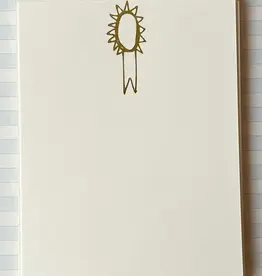Parcel Press Prize Ribbon Gold Foil Pressed Stationery -Set of 8