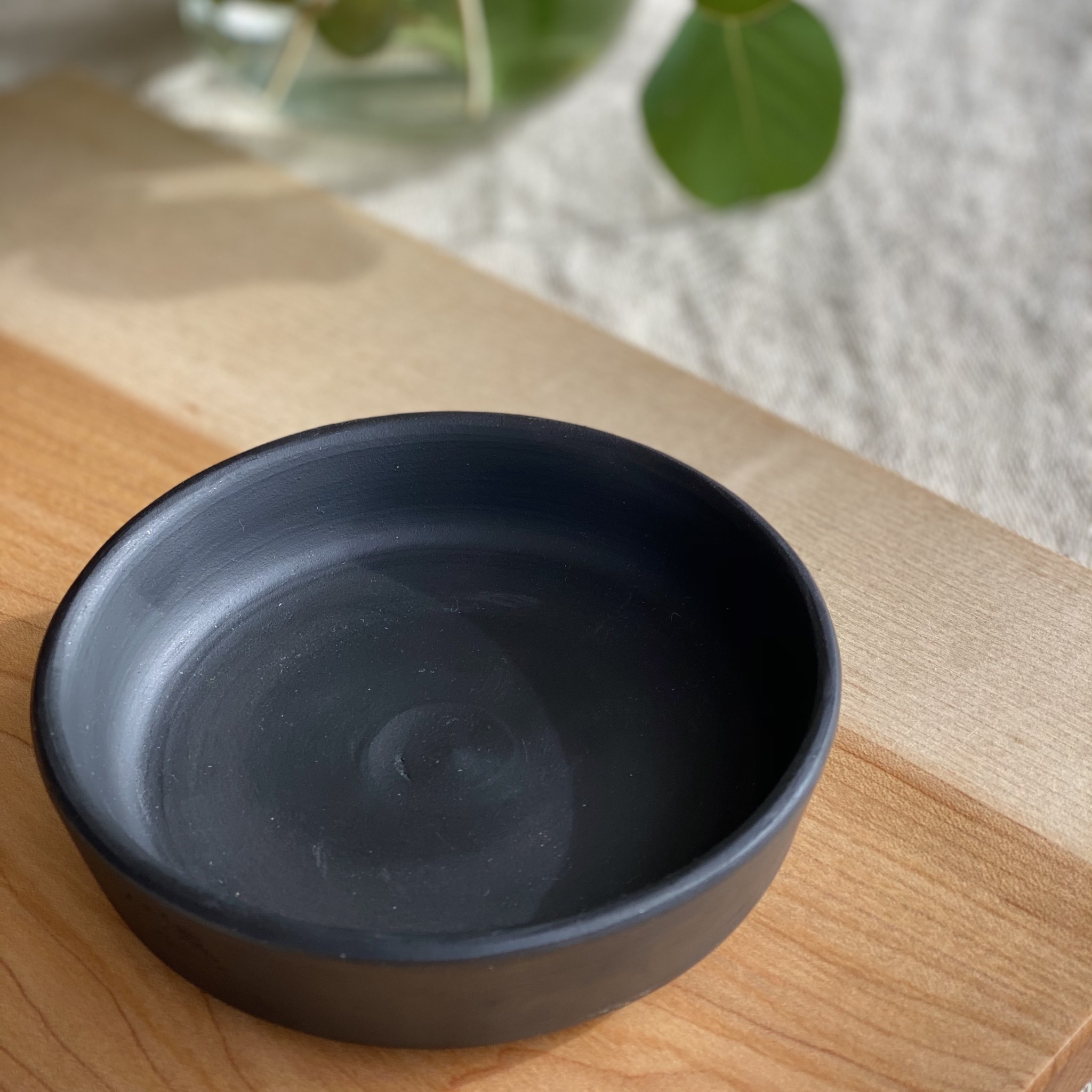 Portuguese Barro Negro Handmade Mini Gratin - 5"