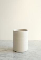 Ritual Matte White Vase or Cup 3.5"