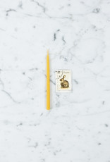 Slim Beeswax Birthday Candle - 4.5"