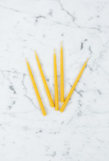 Slim Beeswax Birthday Candle - 4.5"