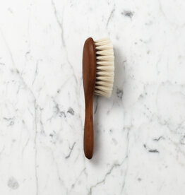 Small Soft Pearwood and Goat Hair Baby Hair Brush