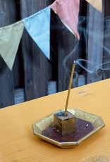 Sumitani Saburo Shoten Cube Incense Holder - Brass