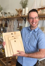 The Foundry Home Goods Foundry Maple Cutting Board With Hole - Snack Size - 5 x 8"