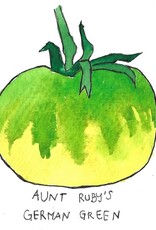 Two Pony Gardens 'Aunt Ruby’s German Green' Heirloom Tomato Plant- LOCAL PICKUP ONLY
