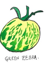 Two Pony Gardens 'Green Zebra' Heirloom Tomato Plant- LOCAL PICKUP ONLY