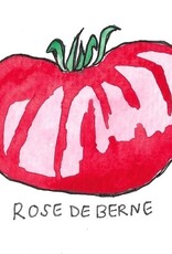 Two Pony Gardens 'Rose De Berne' Heirloom Tomato Plant- LOCAL PICKUP ONLY