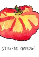 Two Pony Gardens 'Striped German' Heirloom Tomato Plant- LOCAL PICKUP ONLY