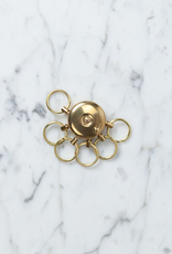 A&F Brass Octopus Key Holder