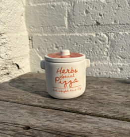 Aux Anysetiers du Roy Herbs for Pizza in Ceramic Jar - 0.7 oz