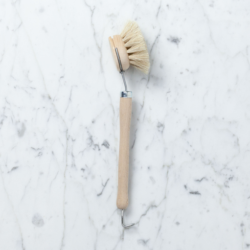 Iris Hantverk Swedish Everyday Dish Brush with Replaceable Head - Soft Bristle