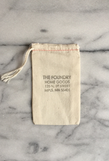 The Foundry Home Goods Foundry Muslin Drawstring Bag
